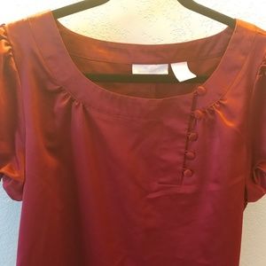 Maroon blouse